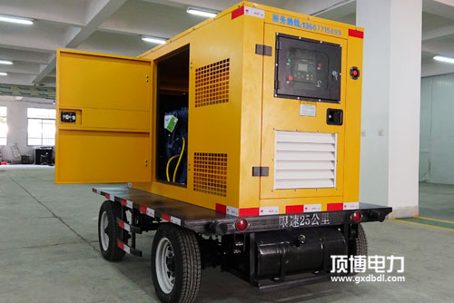 戶外使用柴油發(fā)電機(jī)組，選移動式拖車（汽車）還是靜音式？