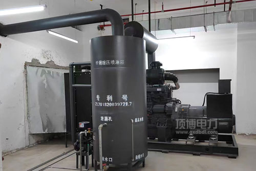 中國建筑第五工程局有限公司訂購400KW、350KW柴油發(fā)電機(jī)組各一臺